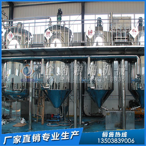 葵花籽油生產(chǎn)線 鄭州企鵝糧油高性價比精煉設(shè)備